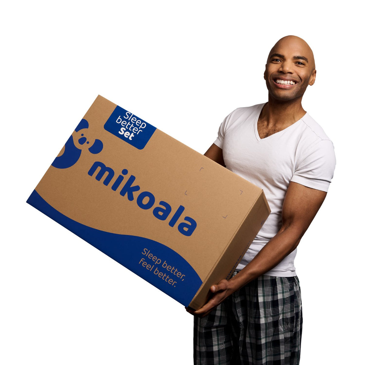 Mikoala Sleep Better Set: Hi4 Deluxe Kussen + Body Pillow - Ligwijzer.nl