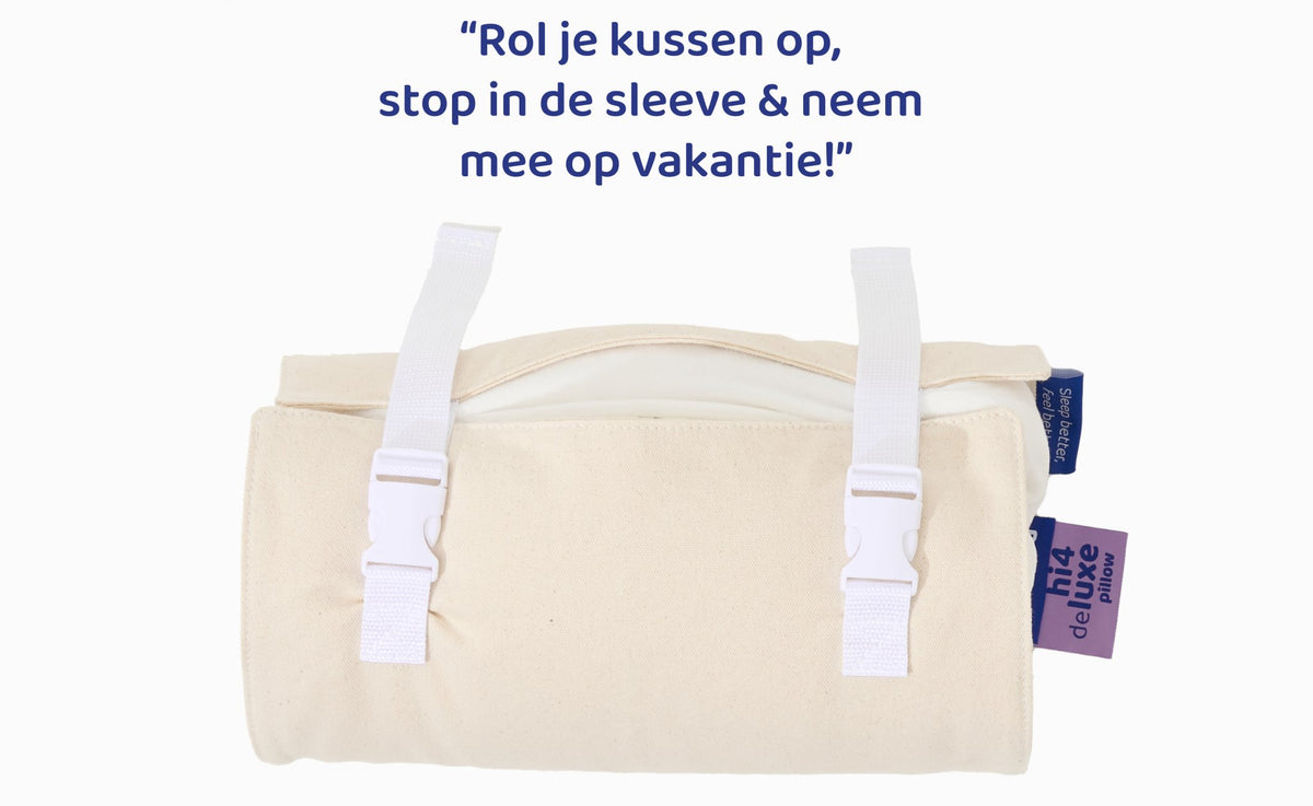 Mikoala Travel Sleeve | Raw Cotton - Ligwijzer.nl