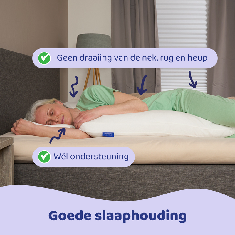 Body Pillow: Lichaamskussen in Comforthoes - Ligwijzer.nl