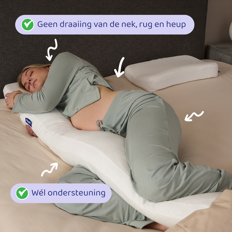 Body Pillow: Lichaamskussen in Comforthoes - Ligwijzer.nl